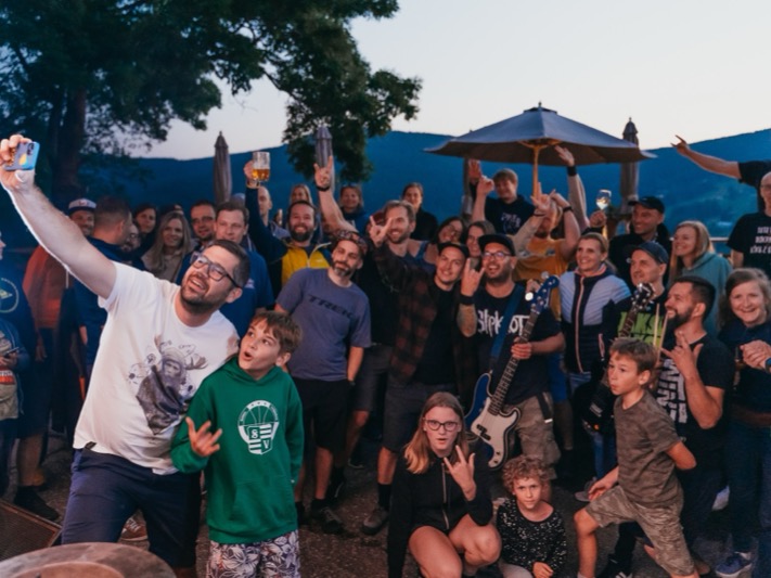 Narozeninová oslava s přáteli